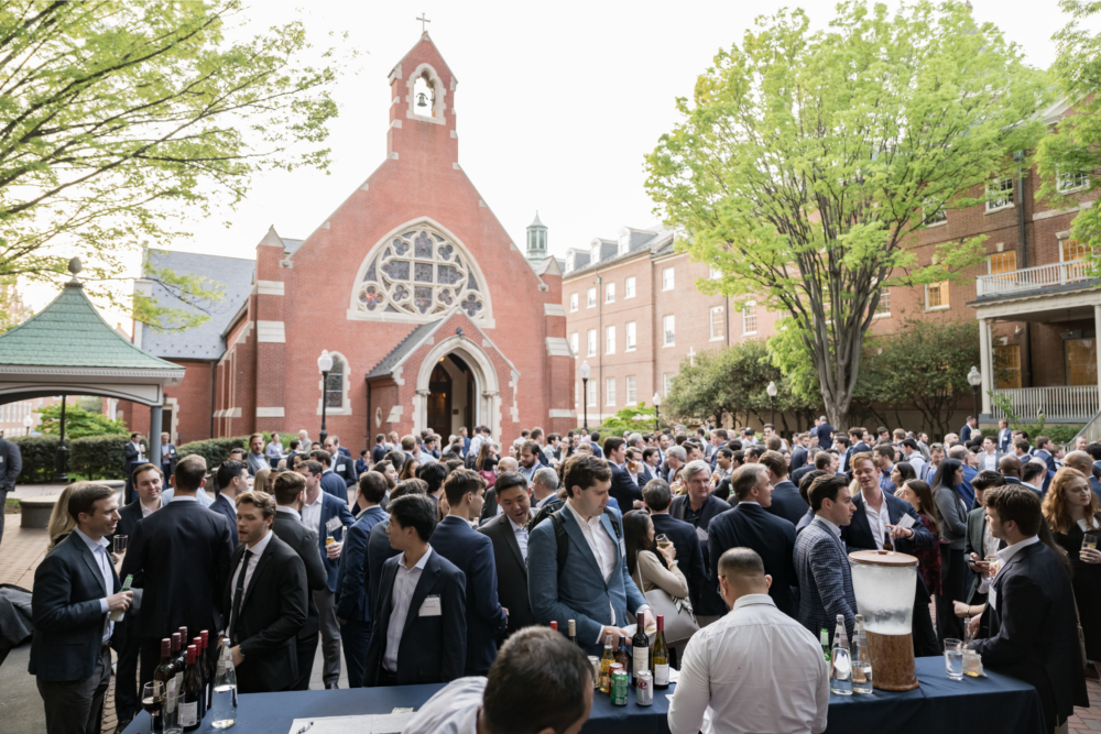 Georgetown Real Assets students networked with alumni and industry professionals at Steers Luminaries 2026