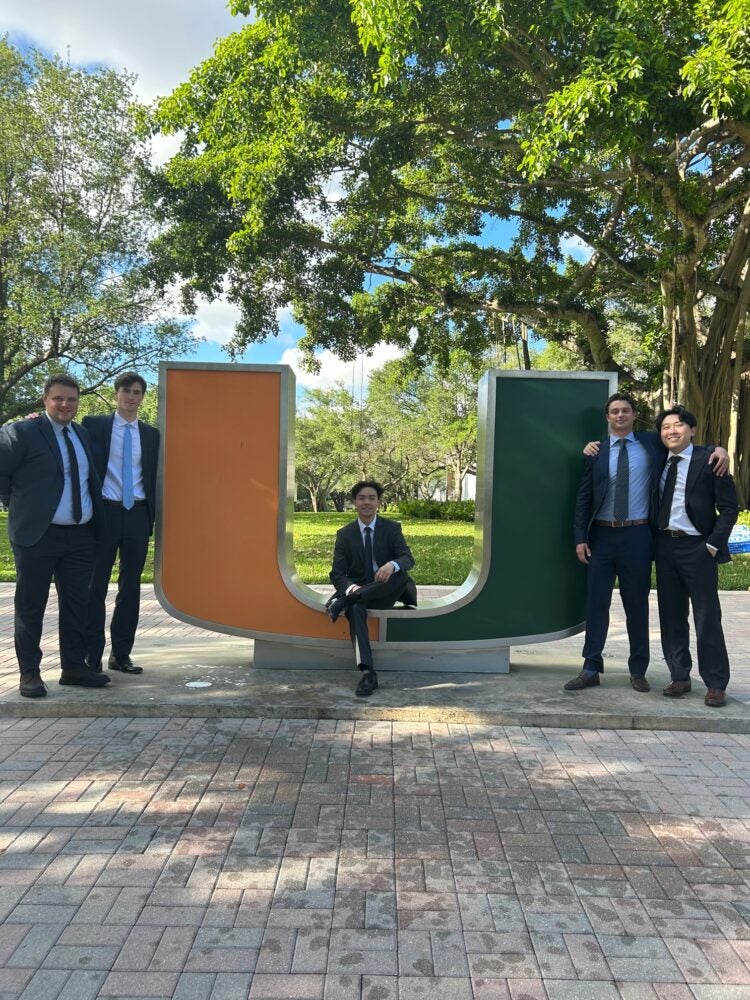 Georgetown real assets students win Miami real estate case competition