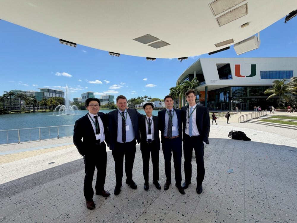 Georgetown real assets students win Miami real estate case competition