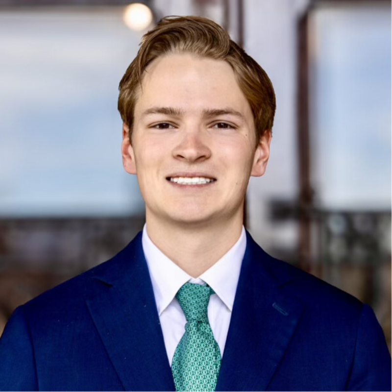 Tucker Winstanley (B’27), co-head of Steers Private Fund