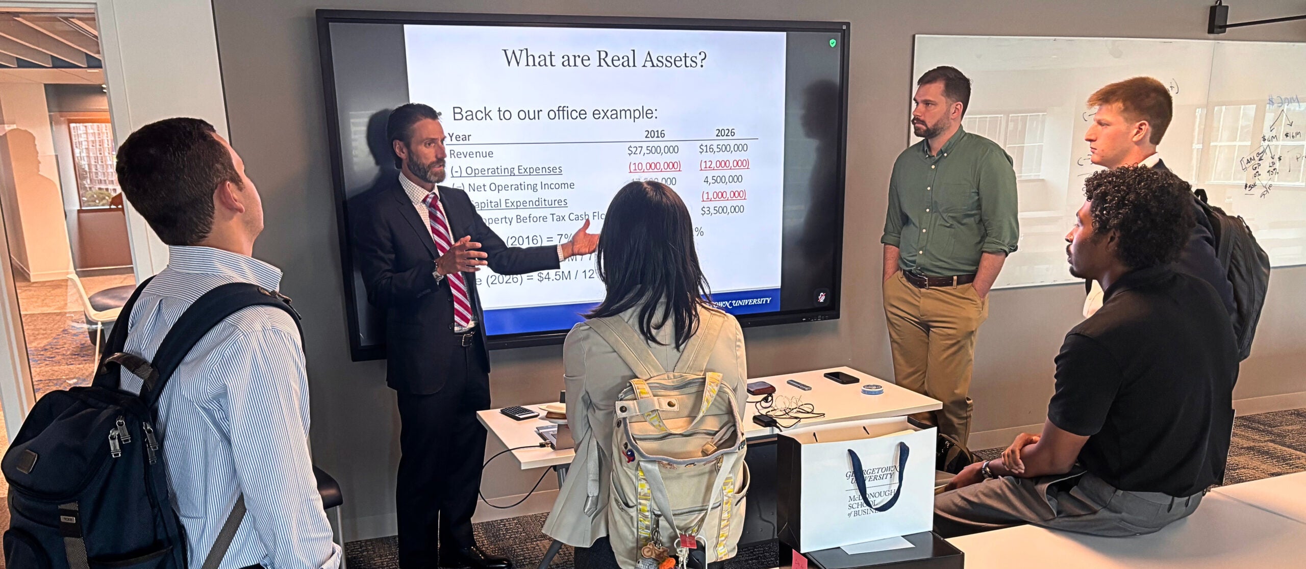 M.S. in Global Real Assets students begin opening residency